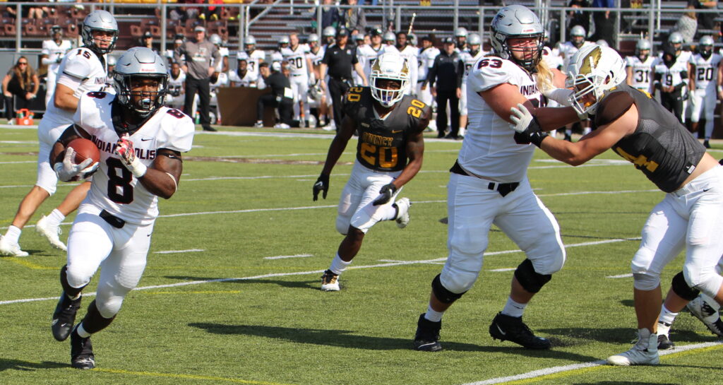 Hawks Triumphant in First Win Over McKendree - Quincy University Athletics