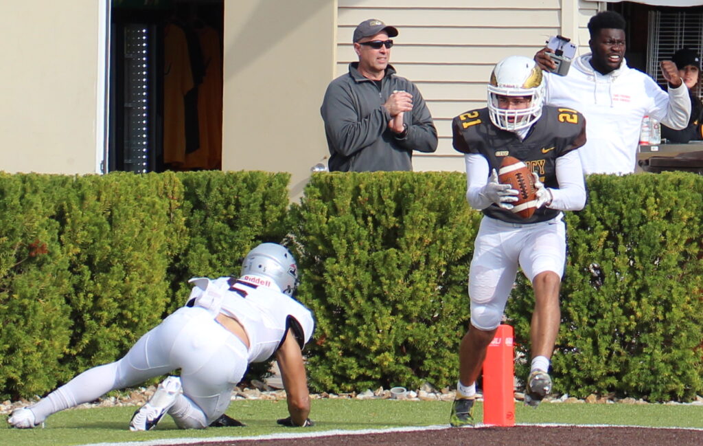 Hawks Triumphant in First Win Over McKendree - Quincy University Athletics