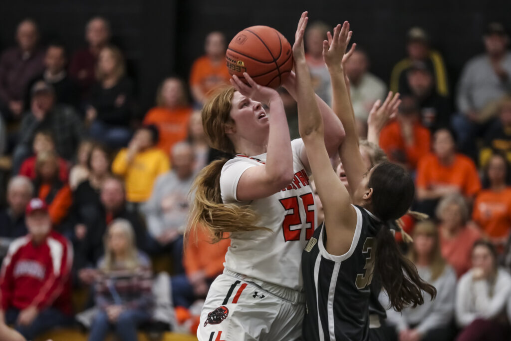 Palmyra senior forward Candra King is part of an experienced and deep girls basketball team. | Mathew Kirby photo