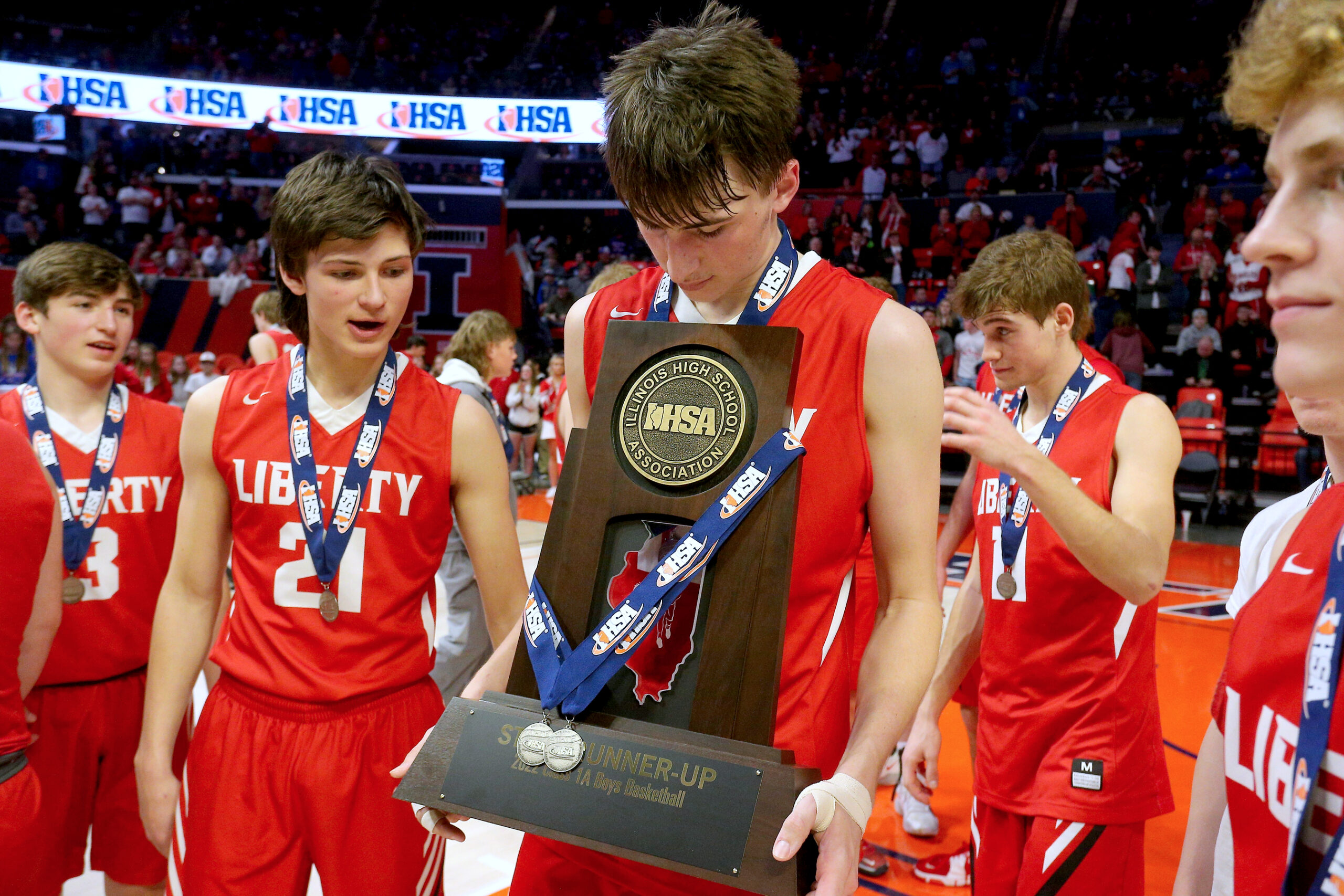 Blessing Health System - Good luck today to the Liberty Eagles boys  basketball team as they play in the State Championship Game!