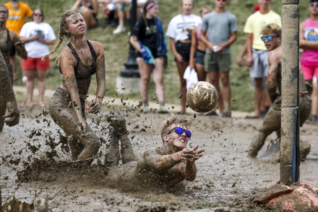 Images from the 2022 Y-MENS Mud Volleyball Tournament Friday in Hannibal.  Mathew Kirby/Herald Whig-Courier Post