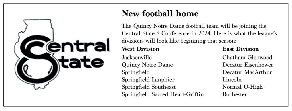 2022 Central State Eight Football Schedule