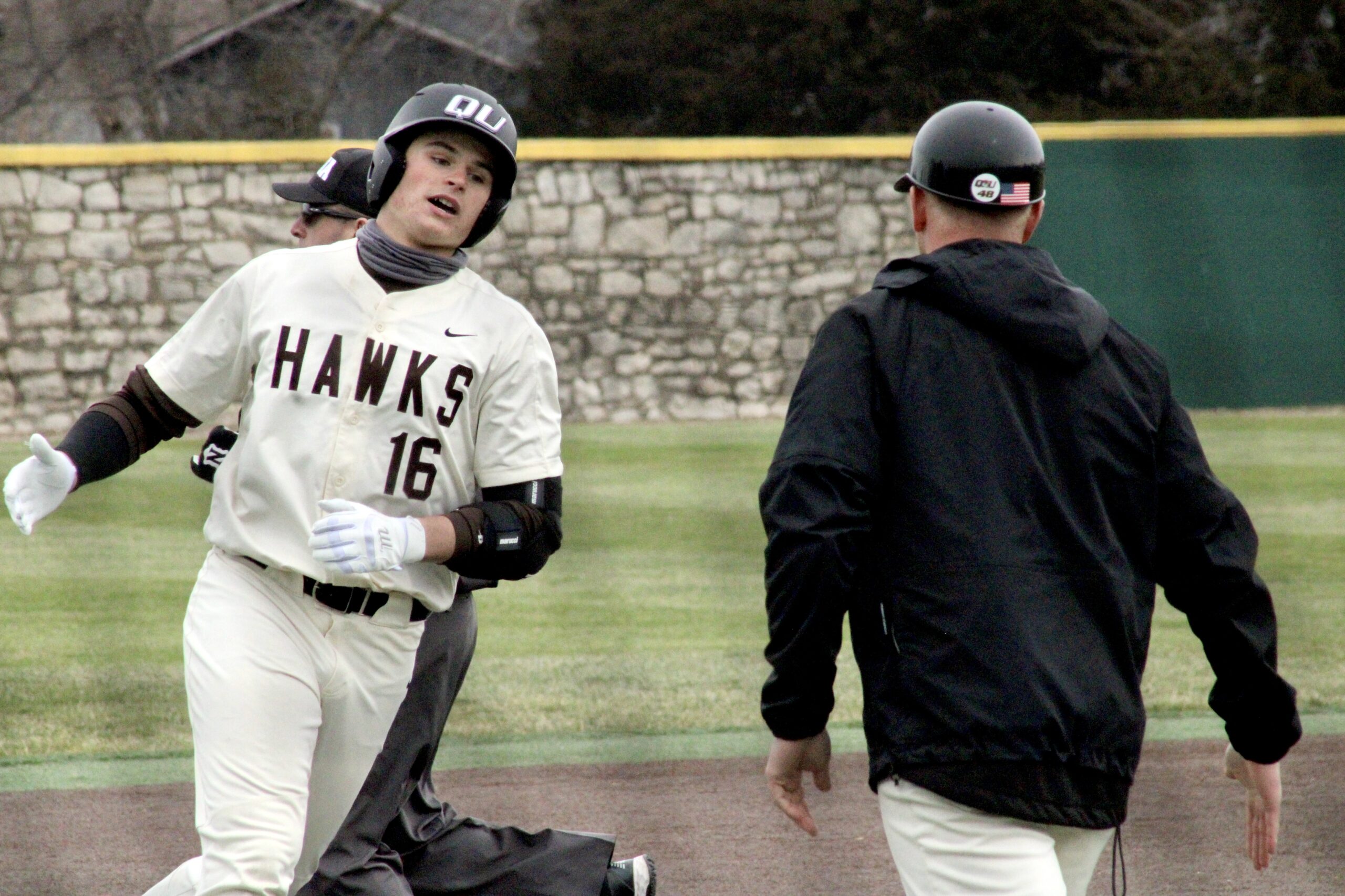 Former QU ace Spraker earns victory out of bullpen for Great