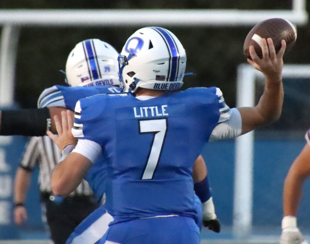 WB6 coaches select QHS quarterback as MVP, nine Blue Devils make