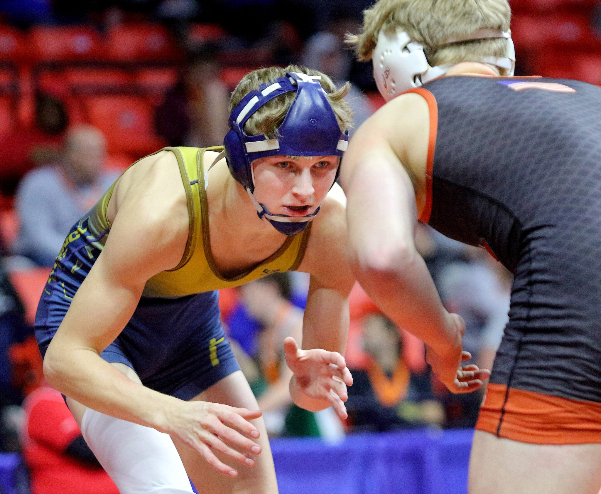 Uppinghouse, Newbold end first day of state wrestling tourney alive in ...