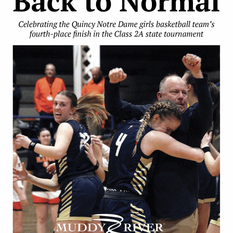 QND Girls Basketball 2025 Book Cover